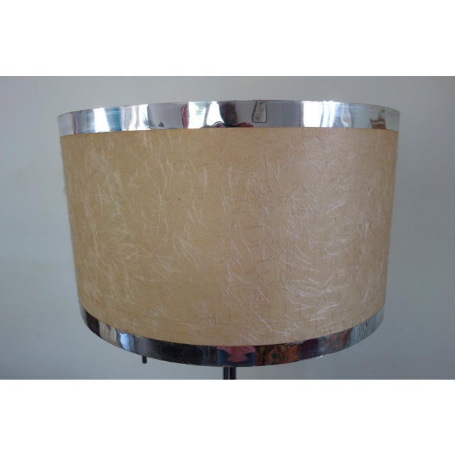 Metal Space Age Three-Light Floor Lamp attributed to Scolari, 1970s For Sale - Image 7 of 15