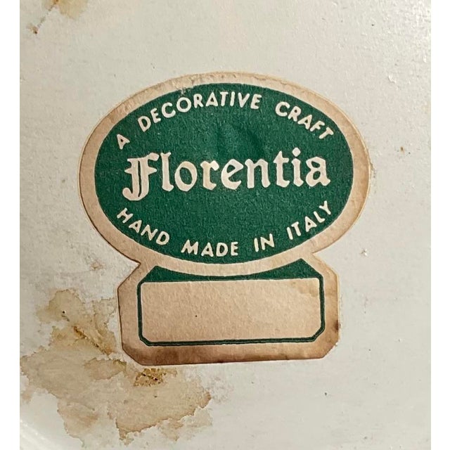 Mid 20th Century Florentia Italian Toile Flowers in a Pot For Sale In Houston - Image 6 of 12