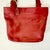 1996 Vintage Boho Chic Coach Soho Lafayette Red Leather Tote, F6h-4140. For Sale - Image 6 of 13