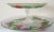 We love this extraordinary and precious Mid-Century Modern frosted glass 2 tiered serving platter for it's lovely hand...