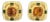 Mid 20th Century Pair of Kanaris Citrine & Tourmaline 18k Yellow Gold Hammered Square Huggie Earrings For Sale