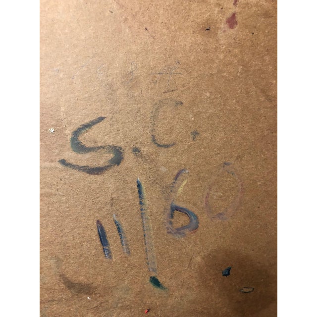 This is a bold, abstracted city scene. It appears to be New York City, It could be any large metropolis with skyscrapers...