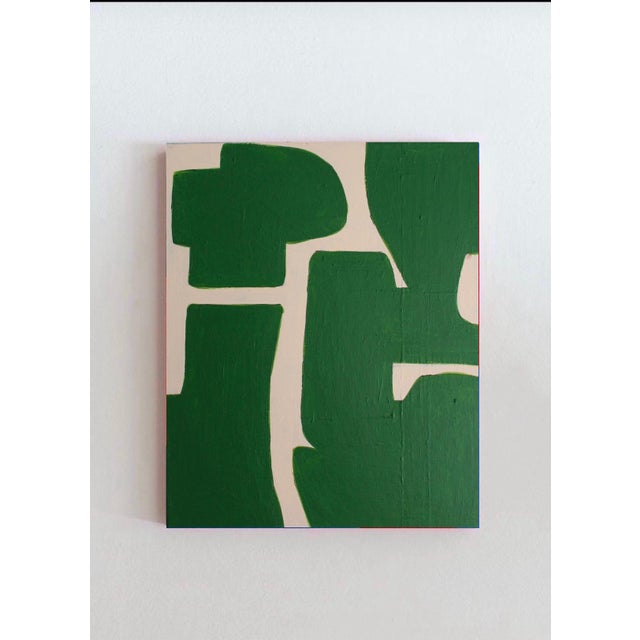 Bodasca, Organic Green Abstract, 2026, Acrylic on Canvas For Sale - Image 12 of 12
