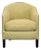 Cisco Brothers Green Lounge Chair With Nailhead Trim For Sale