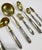 Antique French Repoussé Sterling Silver and Gold Vermeil Hors d'Oeuvres Set - 8 Pieces For Sale In Kansas City - Image 6 of 9