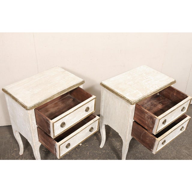 Italian Mid 20th C. Pair Raised Side Chests For Sale In Atlanta - Image 6 of 11