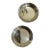 Early 20th Century Gorham Sterling Butter Pat / Trinket / Ashtray Petite Dishes - Pair For Sale