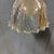 Asteroid Pressed Glass Holophane Pendant Lamp with Brass Fixture, 1920s For Sale - Image 12 of 18