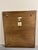 Bronze Mid-Century Modern LaBarge Bronze Beveled Wall Mirror, 46 Inches, Italy For Sale - Image 8 of 9