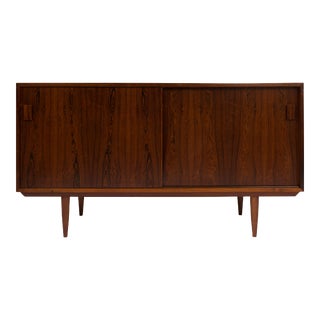Vintage 1960s Danish Mid-Century Rosewood Credenza For Sale