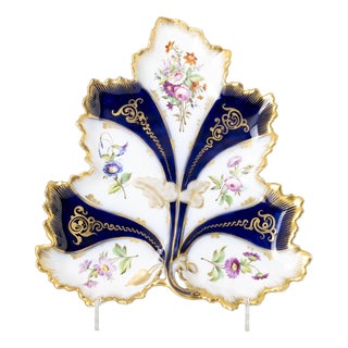 Porcelain Appetizer Dish Paris Vista Alegre For Sale
