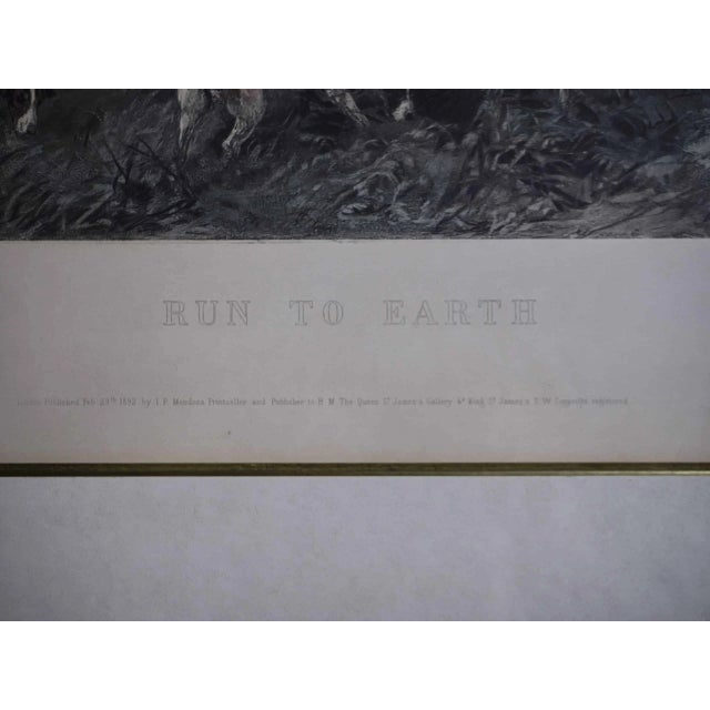 Copperplate Engraving with a Hunting Motif Heywood Hardy Reservé For Sale - Image 9 of 10