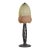 Hettier Vincent & Muller Freres French Art Deco Hydrangea Lamp in Wrought Iron - 1920s For Sale