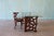1960s Studio Craft Z-Base Dining Table / Desk After Gino Russo For Sale - Image 10 of 11
