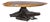 Mid 20th Century Live Edge Side Table For Sale