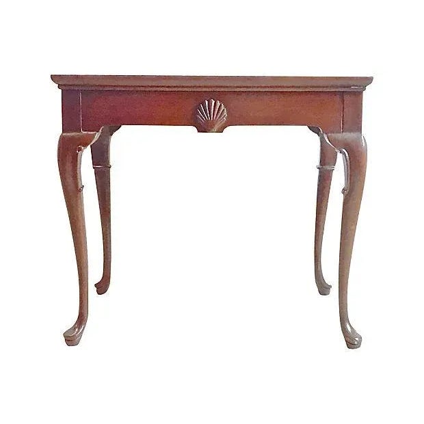 Vintage Georgian-Style Tea Table For Sale - Image 5 of 5