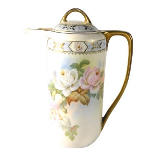 1950s Royal Rudolstadt Coffee Pot For Sale