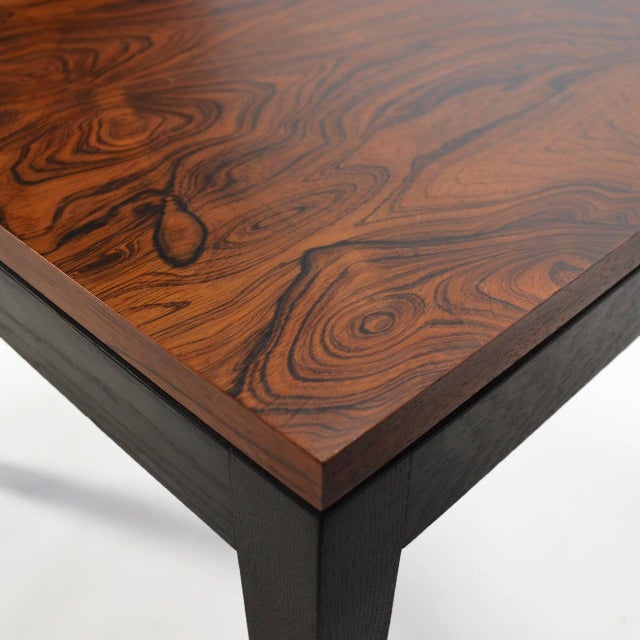Wood Rosewood Side Table by Knoll For Sale - Image 7 of 10