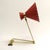 1950s Red Diabolo Articulated Wall Light by Rene Mathieu for Lunel, 1950s For Sale - Image 5 of 18