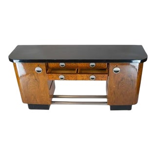 Mid 20th Century Italian Art Deco Sideboard in the Manner of Gaetono Borsani For Sale