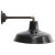 Vintage Industrial French Wall Light in Black Enamel and Cast Iron For Sale - Image 6 of 6