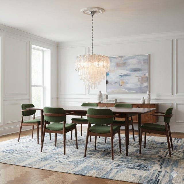 Mid-Century Large Murano Glass "Tronchi" Chandelier, 1960s For Sale - Image 10 of 10