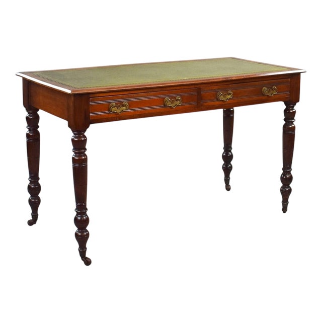 Edwardian Mahogany Writing Table, 1910 For Sale