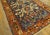 Great Blue and Camel Color With Rhombus and Florid Design Antique Caucasian Bidjov Rug For Sale - Image 9 of 12