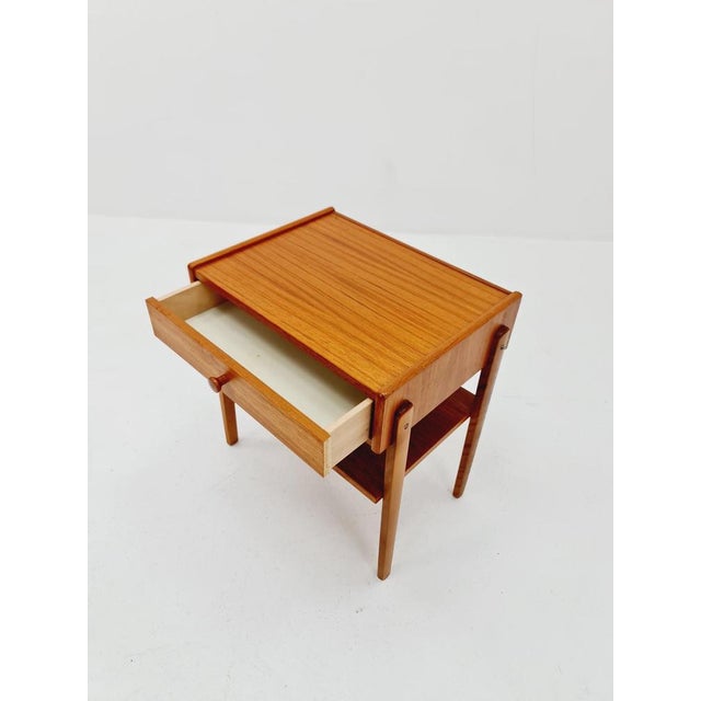 Mid-Century Modern Mid-Century Danish Teak Side Table, 1960s For Sale - Image 3 of 9