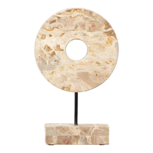 Jamie Young Soleil Marble Stand Sculpture