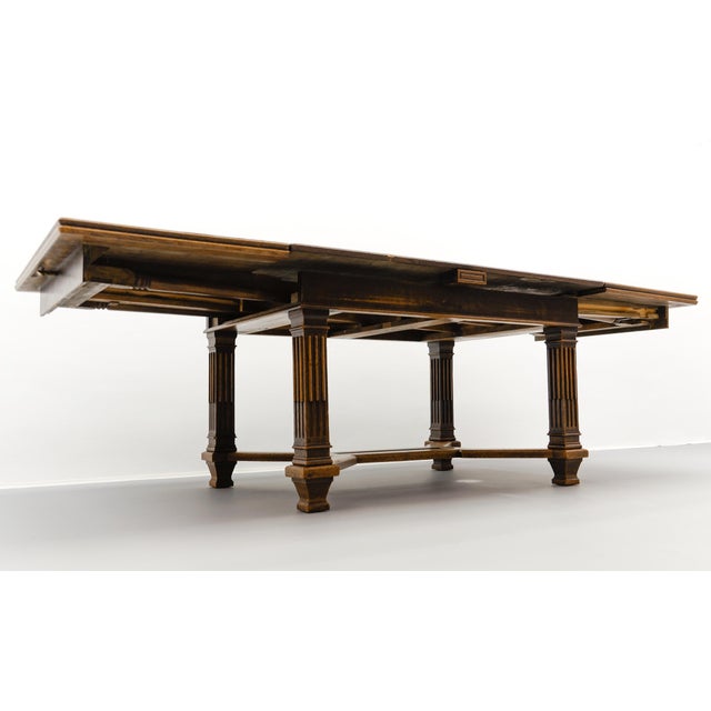Historic Extendable Dining Table, Germany, 19th Century For Sale - Image 11 of 18