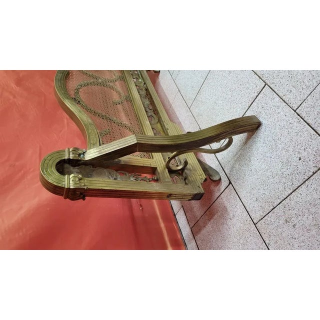 Brass Fireplace Screen, 1970s For Sale - Image 6 of 7