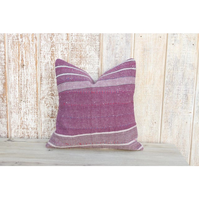 Sani Vintage Square Boho Kantha Pillows For Sale - Image 10 of 10