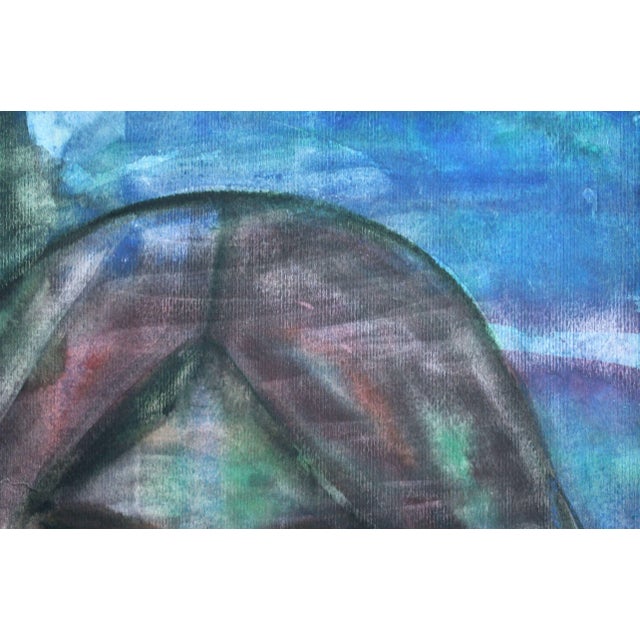 Paper Dzidra Ezergaile, Portrait, Watercolor on Paper For Sale - Image 7 of 8