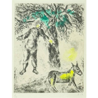Marc Chagall, End of Absalom, 1952, Lithograph For Sale