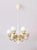Six Arm T526 Brass and Opal Glass Chandelier by Hans-Agne Jakobsson for AB Markaryd, Sweden, 1960s For Sale - Image 6 of 11