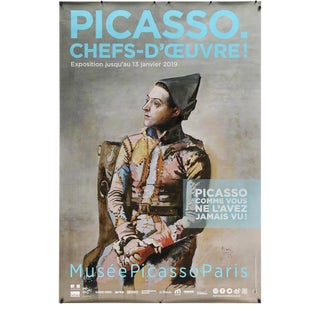 2010s Chefs D'oeuvre Musee Picasso Exhibition Poster For Sale