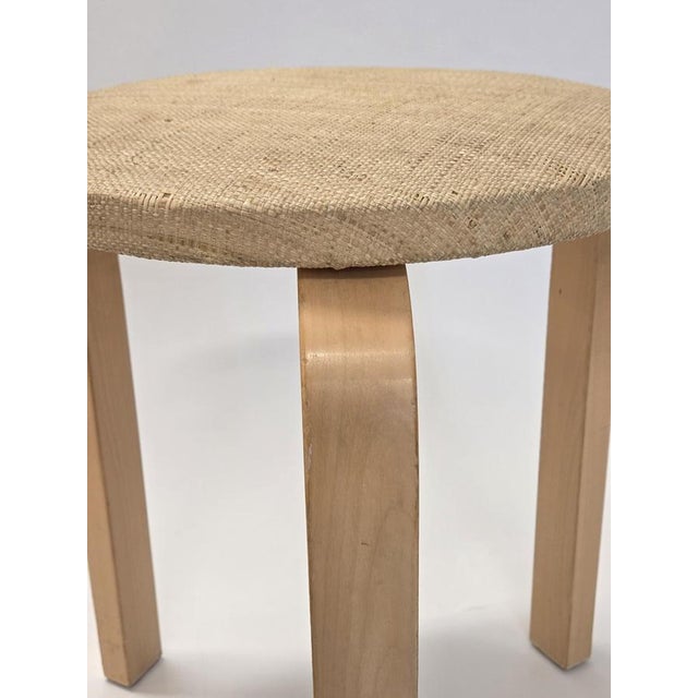 Vintage Stools by Alvar Aalto for Artek, Finland, 1950s, Set of 2 For Sale - Image 6 of 13