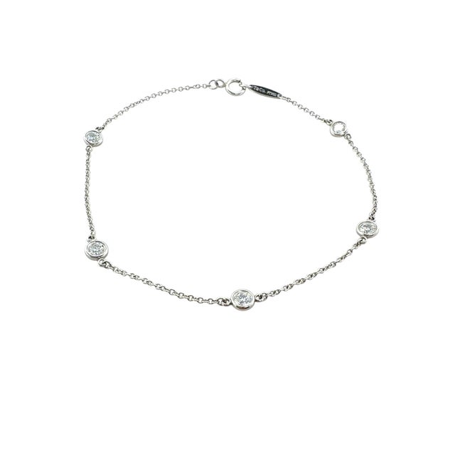 Contemporary 1990s Elsa Peretti for Tiffany & Co. Diamonds by the Yard Bracelet For Sale - Image 3 of 5