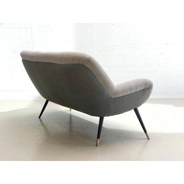 Mid-Century Two-Seater Sofa, 1950s For Sale - Image 6 of 14