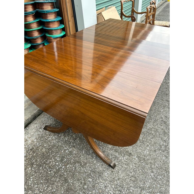 1950s Brickwede Brothers Mahogany Dining Table For Sale In Kansas City - Image 6 of 7