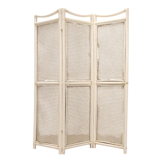 Vintage Bamboo Screen, 1970s For Sale