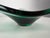 1960s Murano Sommerso Art Glass Bowl in Green and Clear Glass, Italy, 1960s For Sale - Image 5 of 8