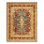 Vintage Moroccan Hand Knotted Wool Area Rug, Burgundy - 7'10" X 10'1" For Sale