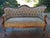 English Early 20th Century Rare Victorian Tufted Love Seat in Walnut Frame For Sale - Image 3 of 15