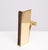 Mid-Century Modern Brass Fireplace Match Sticks Holder, England, 1970s For Sale - Image 3 of 8