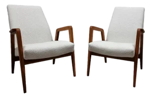 Set of Lounge Chairs by Jan Vanek, 1930s