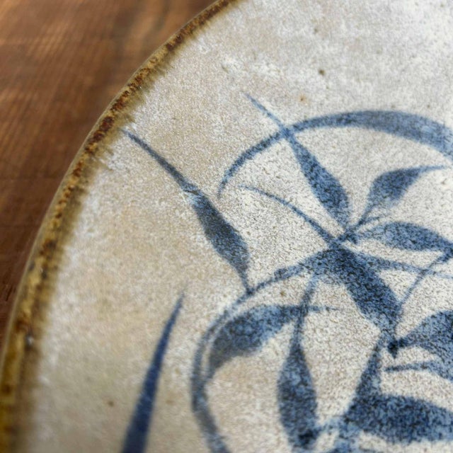 1960s Earthenware Seto Ware Plate, Japan, 1960s For Sale - Image 5 of 14