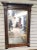 1890s American Classical Parcel Ebonized Mahogany Wall Mirror. Measures 35" in height and 24"W