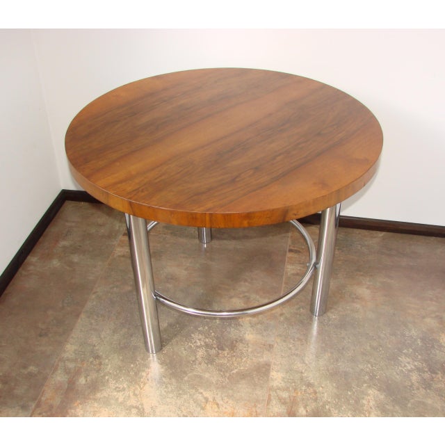 Bauhaus Coffee Table by Robert Slezák, 1930s For Sale - Image 4 of 16